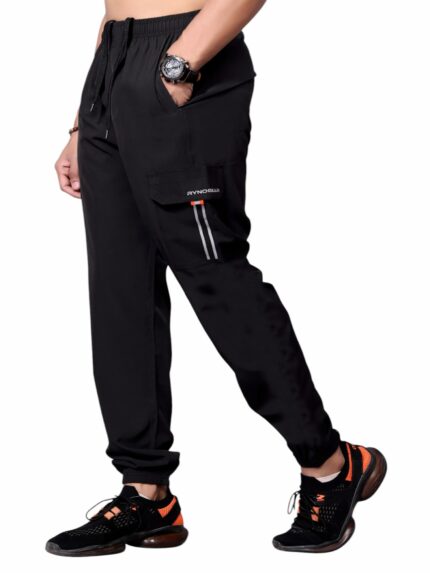 RynoGear Regular Fit Ultra Lightweight Dryfit Track Pant for Men for Sports, Cricket, Gym, Running and Yoga