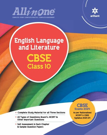 Arihant All In One Class 10th English Language and Literature for CBSE Exam?2024