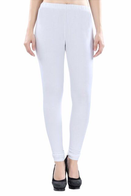 TRASA Ultra Soft Cotton Churidar Solid Regular and Plus 35 Colours Leggings for Womens and Girls- Sizes :- M, L, XL, 2XL, 3XL, 4XL, 5XL, 6XL