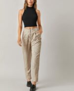 Aahwan Women's & Girls' Solid Ribbed Slim Fit Crop Tank Top - Image 5