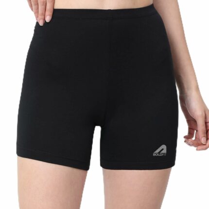 Boldfit Shorts for Women Stretchable Cycling Shorts for Women Skin Fit Tights for Women Gym Shorts for Women Sports Shorts for Women Running Tights for Women Shorts for Dresses Yoga Shorts for Women