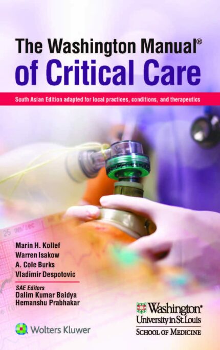 The Washington Manual of Critical Care, South Asian Editon?