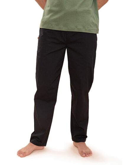 DAMENSCH Regular Fit Cotton Blend Woven Casual Style Pyjama Dual Pockets Breathable Microfibre Waistband Anti-Bacterial Stretchable Soft Comfortable Pyjama For Men