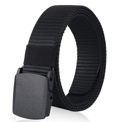 ZORO Men's Nylon Fabric Premium Belt for Men - Stylish & Durable, Plastic Flap Buckle, fits on upto 40 inches waist size