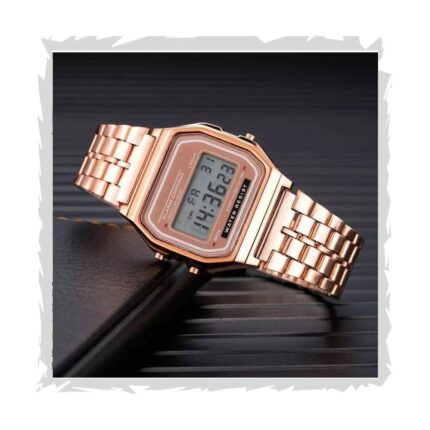 Acnos? Premium Brand Digital 4 Colours Square Dial Unisex Wrist Watch for Men - Stylish & Durable Women Pack of 1 (WR)
