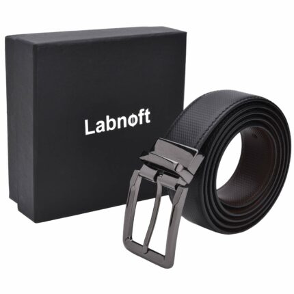 Labnoft Men's Reversible PU Leather Premium Belt