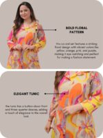 Leriya Fashion Women Co ord Set | Co-ord Set for Women Stylish | Kurta Set for Women | Kurta | Ethnic Set | 3/4 Sleeve - Image 4
