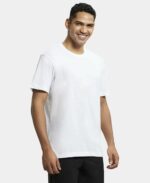 Jockey 2714 Men's Super Combed Cotton Rich Solid Round Neck Half Sleeve T-Shirt - Image 2