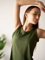 Wiselife Yoga Tank Top for Women ? Gym Wear, Sleeveless Workout, Running & Sports Tank Tops, Lightweight Activewear, Regular Fit Vest, Super Combed Sports, Fitness, Exercise, Running, Gym Vest - Image 6