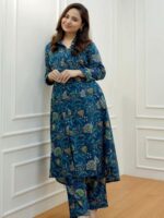 GRECIILOOKS Rayon Co Ord Set For Women | Co Ord Set For Women Stylish | Kurta Set For Women | Kurta Set | Ethnic Co Ord Set For Women | 3/4 Sleeve Women's Co-Ord Set - Image 2