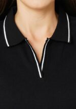 Wear Your Opinion Womens Premium Pique Polo Collar Neck T-Shirt (Design: Tipped Polo) - Image 4