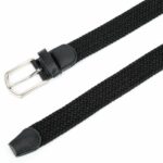 ZORO Woven Fabric Stretchable Premium Belt for Men - Stylish & Durable&Women - Image 4