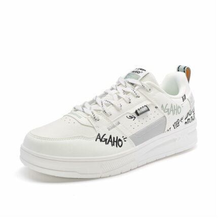 XTEP Men's Sneaker Shoes with Low-Top Games Casual Skateboarding Lace-Up Lightweight Shoes for Daily