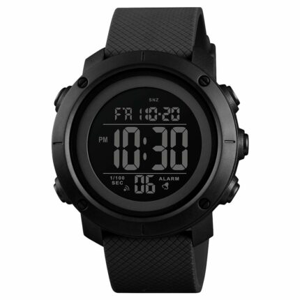 Skmei Men's Digital Sports Watch 50m Waterproof LED Military Multifunction Smart Watch Stopwatch Countdown Auto Date Alarm