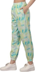 ELLITI Women's Night Suit Set for Women, Lounge Wear, Printed Top and Pyjama Set for Women Nightwear/Loungewear/Night Dress for Women Knitted Tie & Dye Printed Crop T-Shirt -Pyjama - Image 4