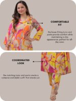 Leriya Fashion Women Co ord Set | Co-ord Set for Women Stylish | Kurta Set for Women | Kurta | Ethnic Set | 3/4 Sleeve - Image 5