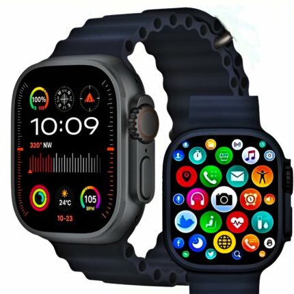 TECHBIZZ T800 Ultra Smart Watch with Beautiful Strap, Bluetooth Calling, a 1.99-inch Touch Screen for Men - Stylish & Durable