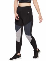 Clovia Women's Slim Polyamide Sports Tights . - Image 3