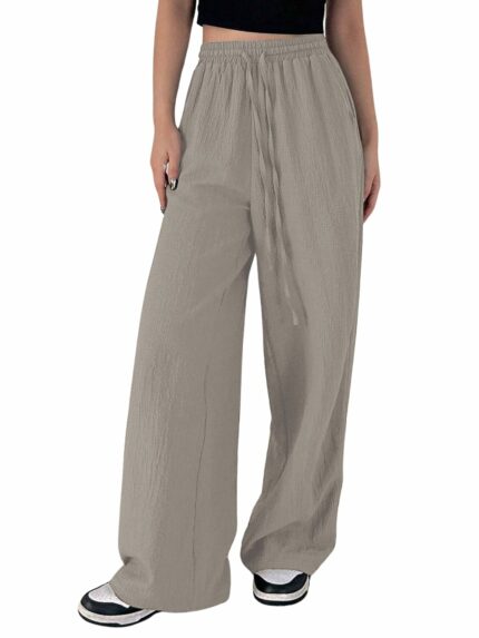 GRECIILOOKS Women Trousers for Women | Women Trousers | Women's High-Waisted Pant | Women Trousers Pants | Korean Trousers for Women