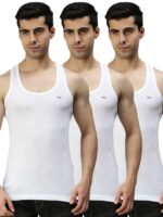 Lux Cozi Men's Solid Regular Fit Vest