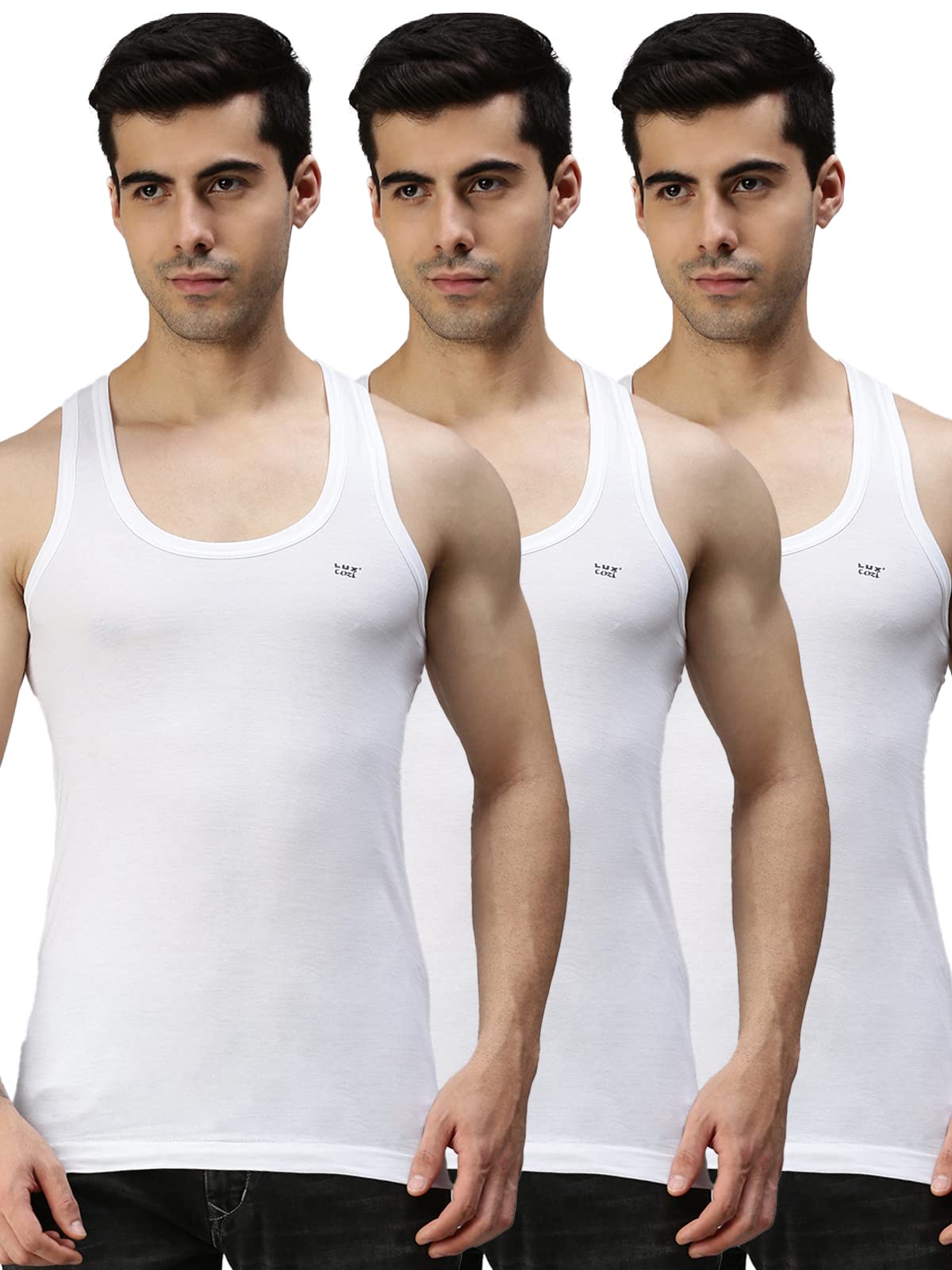Version 1.0.0 Lux Cozi Men's Solid Regular Fit Vest - Image 1