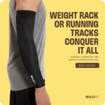 Boldfit Arm Sleeves for Men & Women UV Protection Hand Sleeves - Image 6