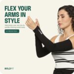 Boldfit Arm Sleeves for Men & Women UV Protection Hand Sleeves - Image 4