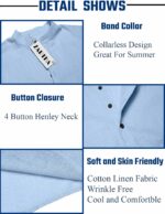 Bellstone Men's Cotton Blend Solid Regular Dress Shirt - Image 4