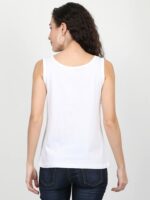 ECOLINE Clothing Eco-Friendly Women's Cotton Dual V Neck/Round Neck Tank Top - Image 4