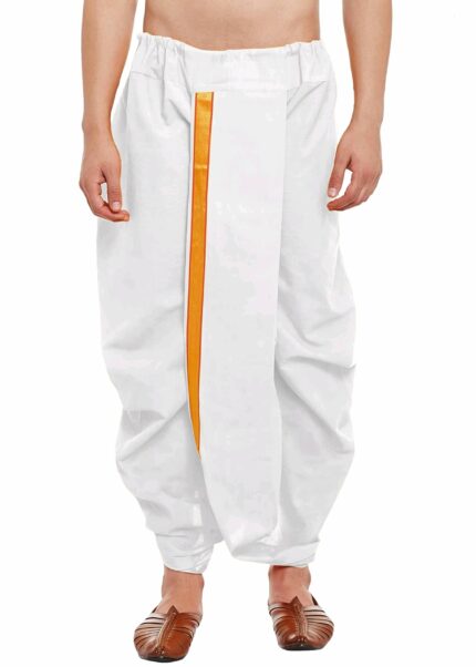 Trustous Ready to Wear Mahraj Dhoti for men (Elastic Readymade Dhoti Pant)