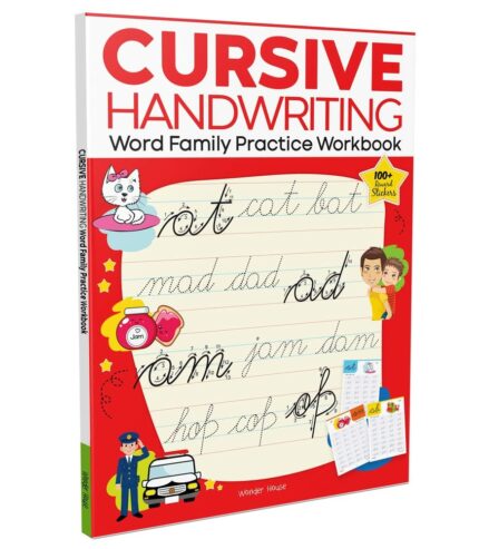 Cursive Handwriting - Word Family: Practice Workbook For Children
