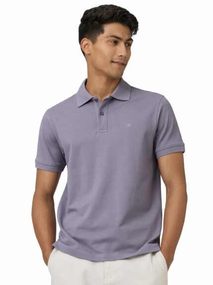 XYXX Men's Nova 100% Combed Cotton Regular Fit Polo Shirt