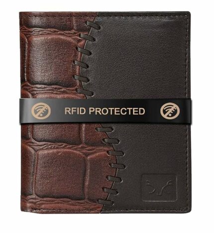 AL FASCINO Wallets for Men - Stylish & Durable Leather Original Purses for Men - Stylish & Durable RFID Wallet for Men - Stylish & Durable Leather Wallet for Men - Stylish & Durable Money Purse for Men - Stylish & Durable Wallet Mens Wallet Men Wallet Gents Wallets Card Holder for Men - Stylish & Durable Gents Wallets