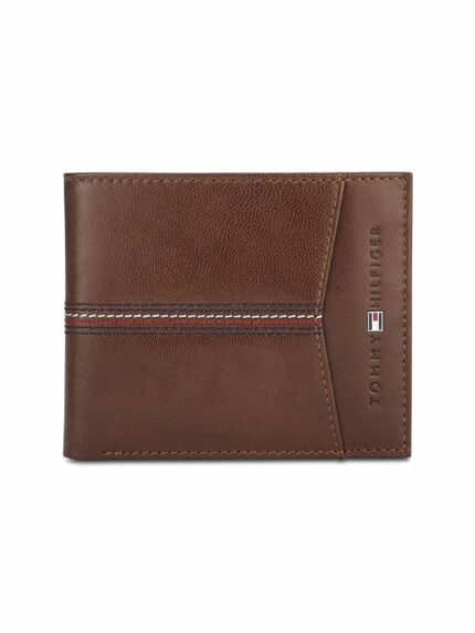 Tommy Hilfiger Leather Tan Men's Wallet (Th/Enochgcw23)