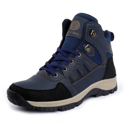 Bacca Bucci Men's Hunter 6 inches Hiking/Snow Boots for Men for Outdoor Trekking - Non Slip, Water Proof, Anti-Fatigue, Comfortable & Light Weight