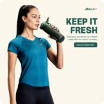 Boldfit Gym T Shirt for Women V Neck Regular Tshirt for Women Quick Dry Active Wear T Shirts for Woman Dry Fit Polyester t Shirts for Women for Gym & Sports Wear Anti Odor Women T Shirt - Image 5