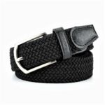 ZORO Woven Fabric Stretchable Premium Belt for Men - Stylish & Durable&Women - Image 2