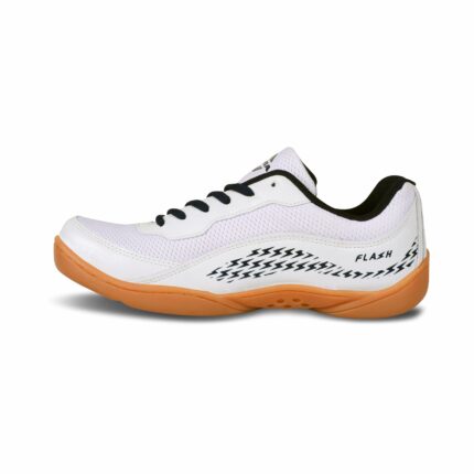 Nivia Flash 2.0 Badminton Shoes for Men | Your Go-to Shoe for Pickleball, Padel, and All Court Sports | Badminton Sports Shoes | (Blue/White/Sky Blue)