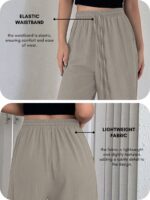 GRECIILOOKS Women Trousers for Women | Women Trousers | Women's High-Waisted Pant | Women Trousers Pants | Korean Trousers for Women - Image 4