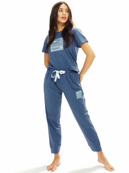 LOTIK Women Cotton Lycra Solid Top & Payjama Nightsuit & Tracksuit Set