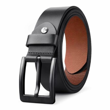 ZORO Men's Genuine Leather Premium Belt for Men - Stylish & Durable | Black,Brown,Tan