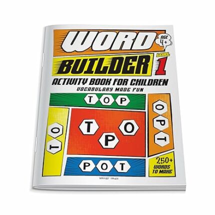 Word Builder Activity Book For Children - Make Meaningful Words With The Given Letters - Level 1