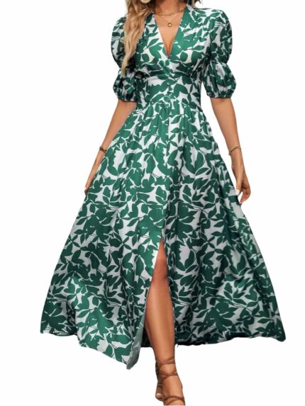 GRECIILOOKS Rayon Fit and Flare Ankle Length One Piece Maxi Bodycon Dresses Midi Dress for Women