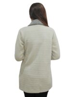 Matelco Womens Woollen Collared Coat Cardigan - Image 2