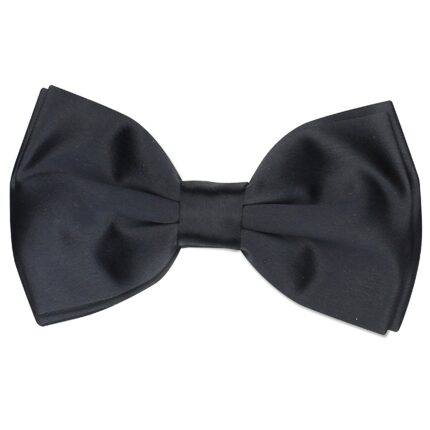 PELUCHE Premium Black Bow tie for Men - Stylish & Durable