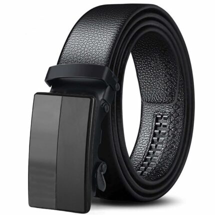ZORO Vegan Leather Premium Belt for Men - Stylish & Durable | Black | RAB-54