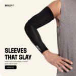 Boldfit Arm Sleeves for Men & Women UV Protection Hand Sleeves - Image 3