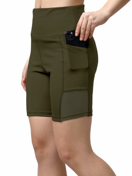 Mehrang Women's Workout Yoga Shorts, Tummy Control Stretchy Shorts for Women, Women's Sport Shorts for Workout, Yoga, Exercise, Running, Cycling, Gym Casual Wear