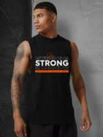 CHKOKKO Men Gym Tank Regular Fit Tops Sports Sleeveless Vest - Image 2