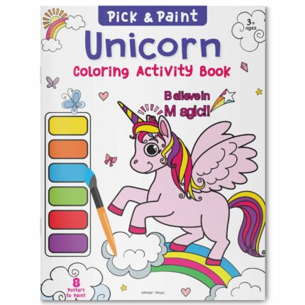 Pick and Paint Coloring Activity Book?For Kids: Unicorn